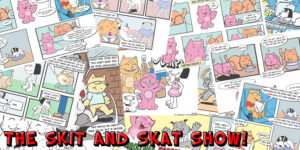 Skit and Skat Show Web comic banner by J Horsley III