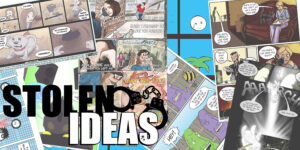 Stolen Ideas web comic banner by J Horsley III