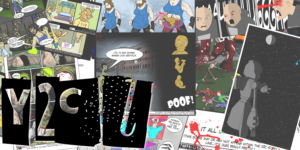 y2cl web comic banner by J Horsley III