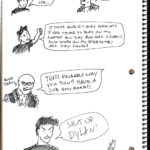 y2cl Web-comic JN Loses his Job hand drawn strip by J Horsley III