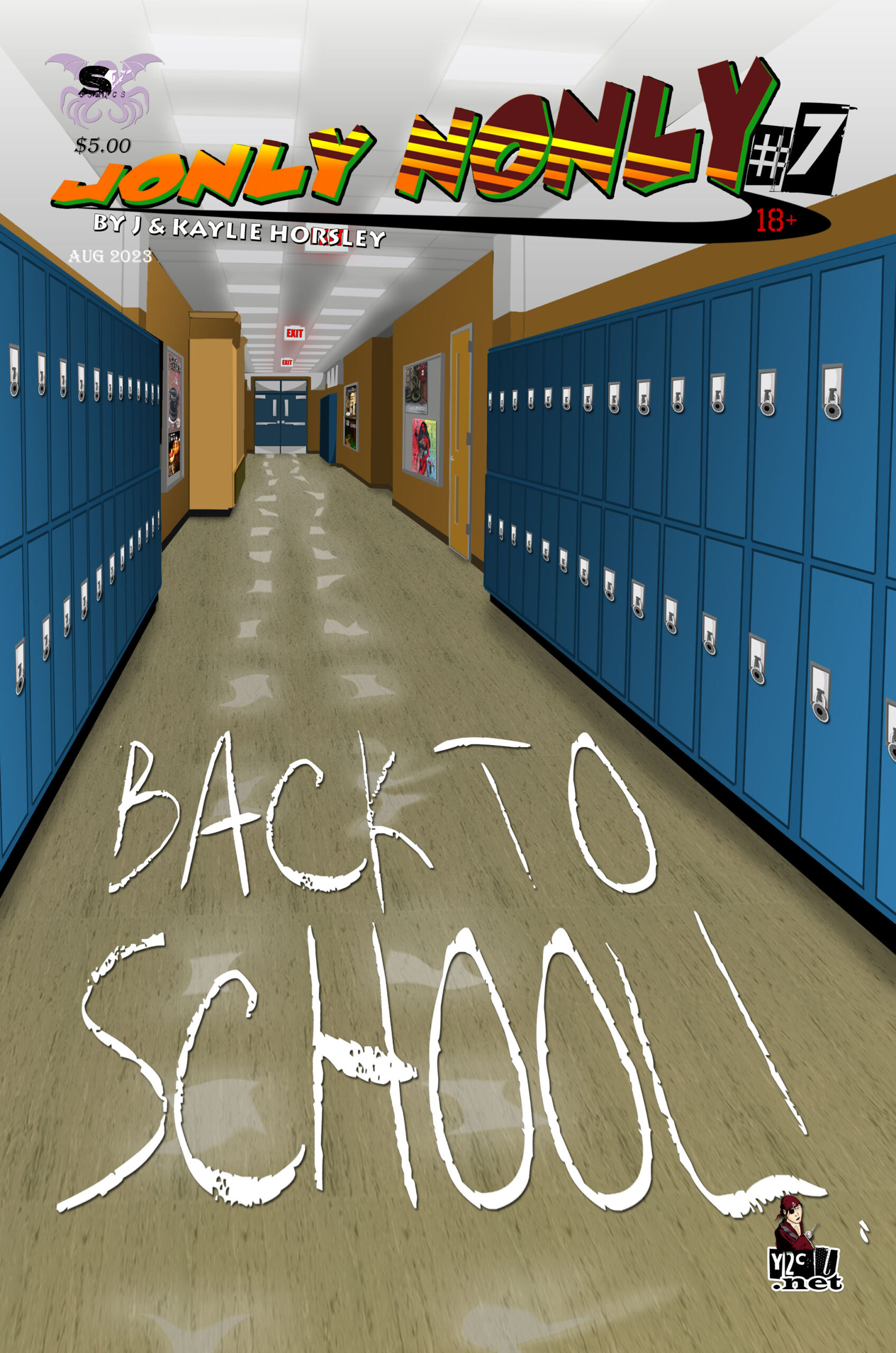 Jonly Nonly #7 - BAck to School Cover A by J Horsley III