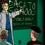 Jonly Nonly #7 Back to School Cover B by Laurent Rivas