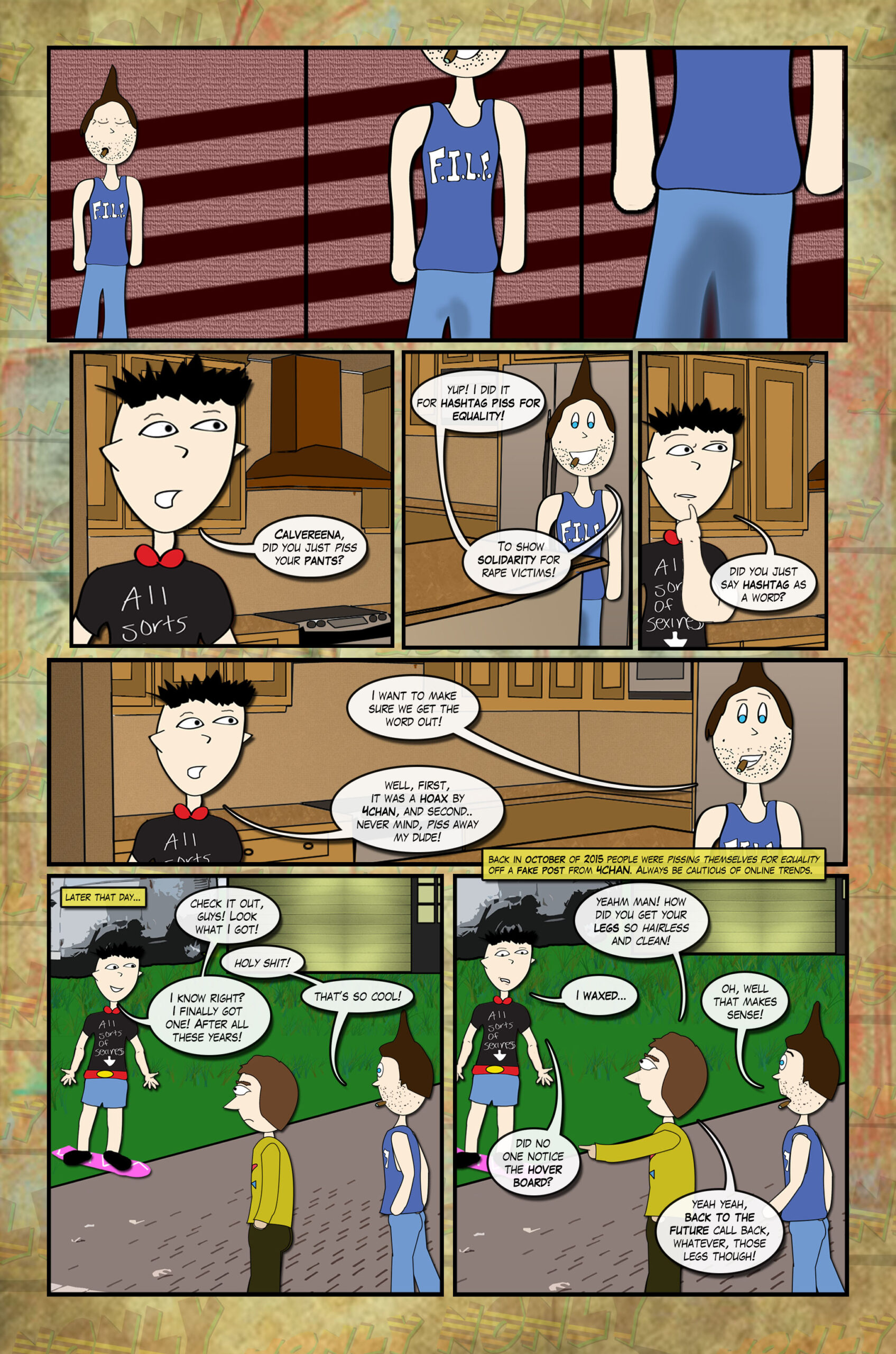 Jonly Nonly #6 - Piss for Equality and Back to the Future Day