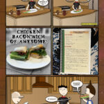 Jonly makes a sandwich and Calvereena steals it