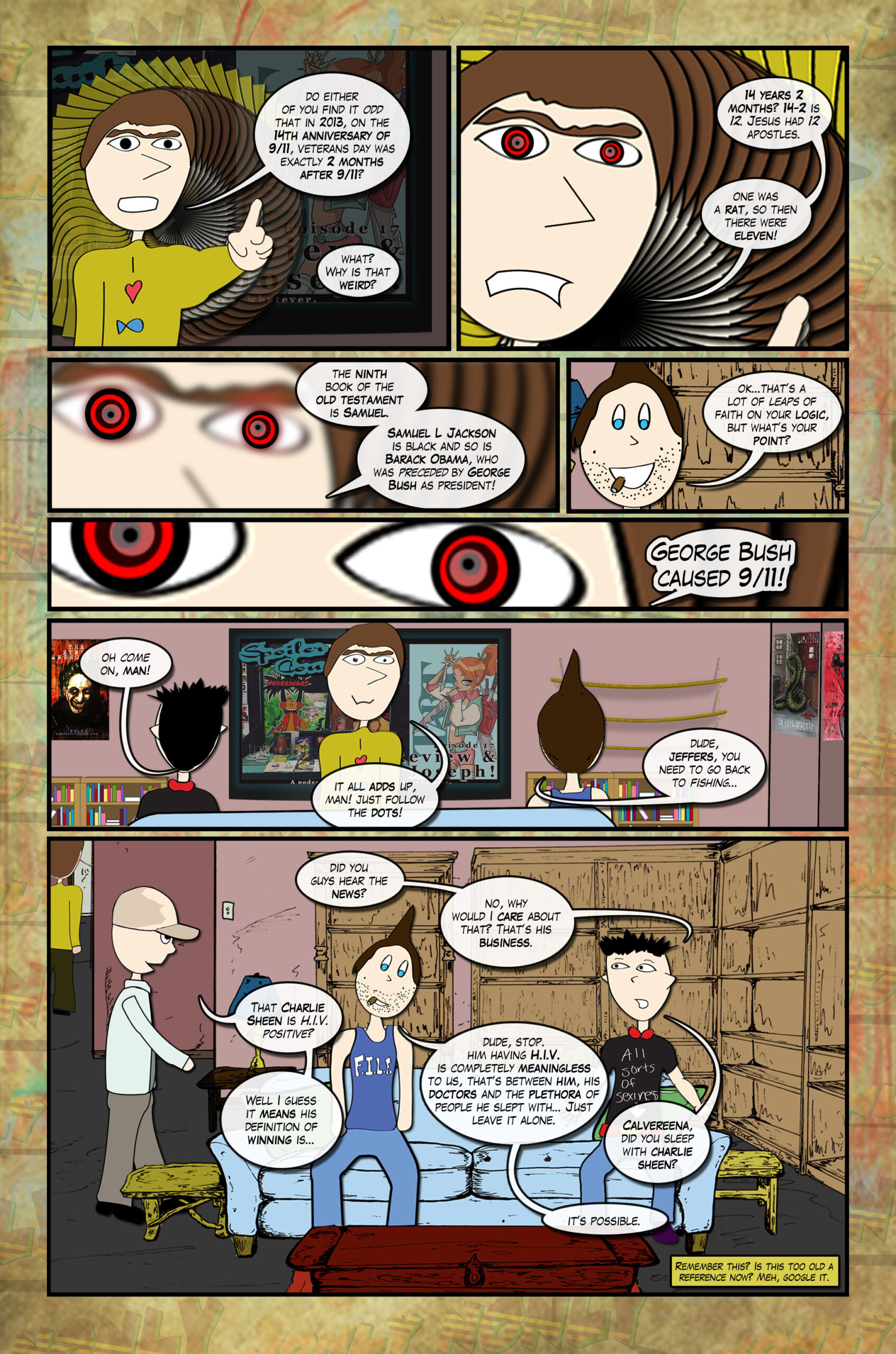 Jonly Nonly #6 Page 3 - Follow the dots