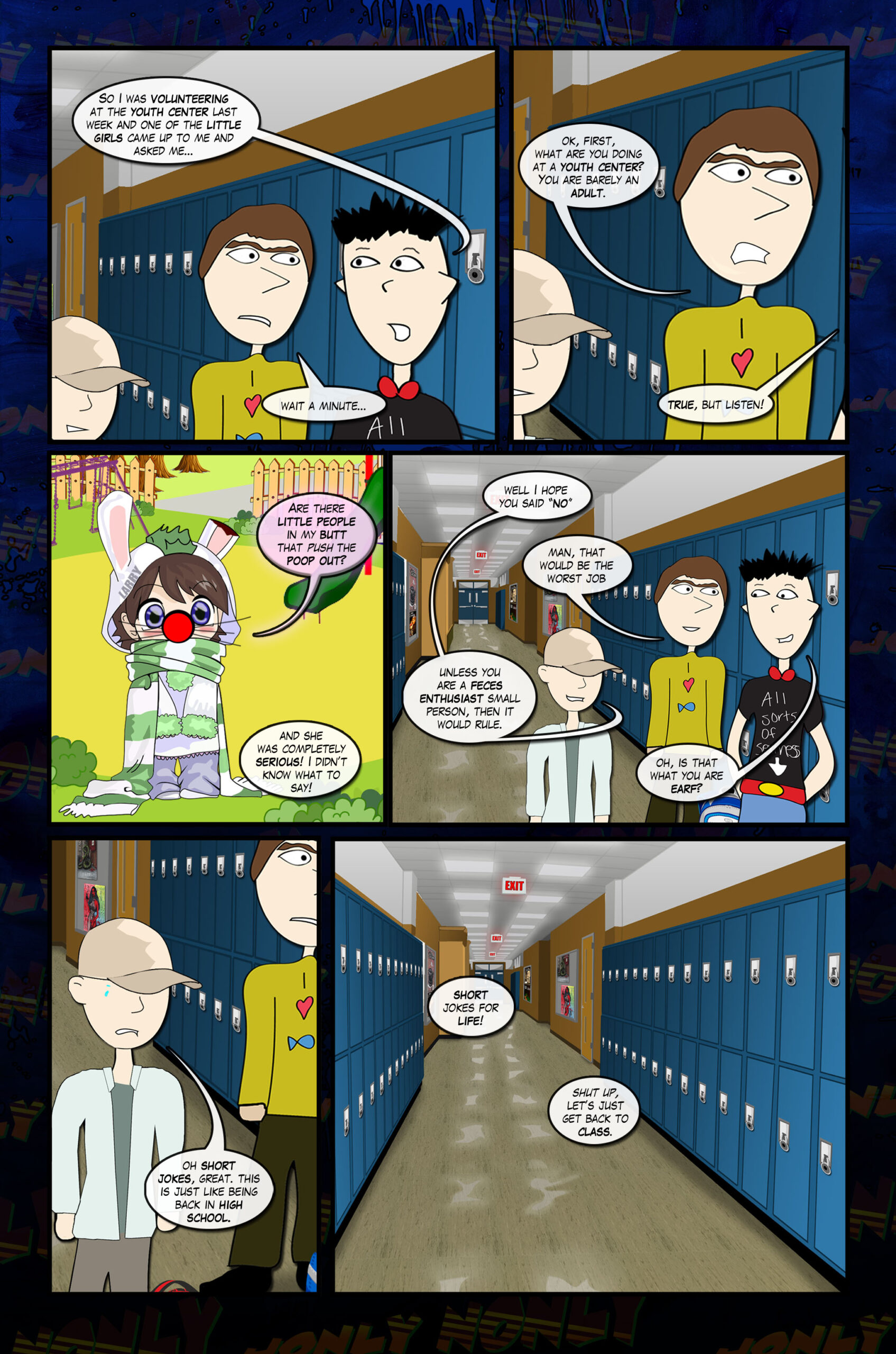 Jonly Nonly #7 - Page Five - Feces Enthusiast Small Person