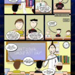 Jonly Nonly #7 Back to School Page Six - On today's date April the Twentieth