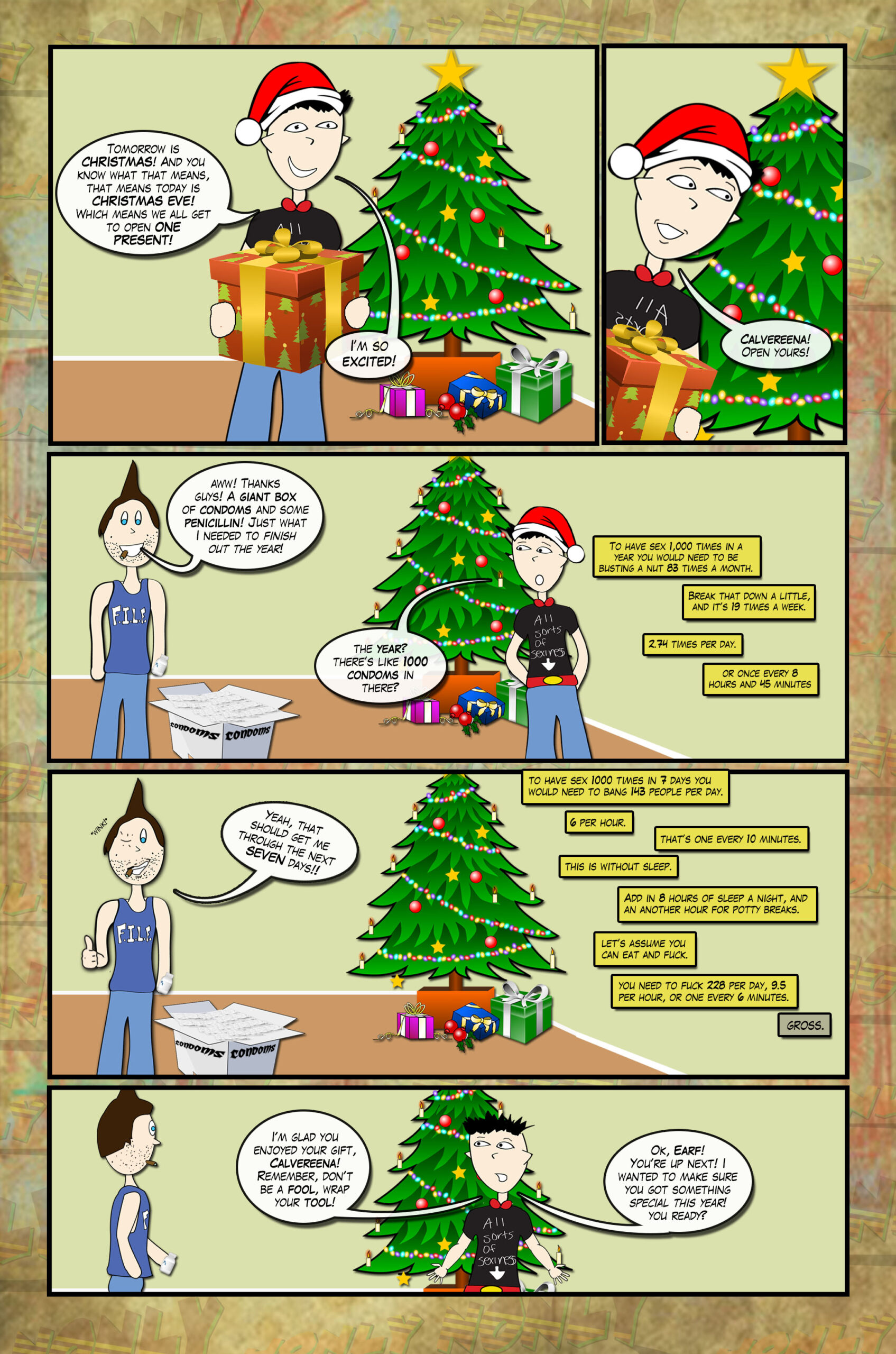 Jonly Nonly #6 - Jonly's Christmas gift to Calvereena
