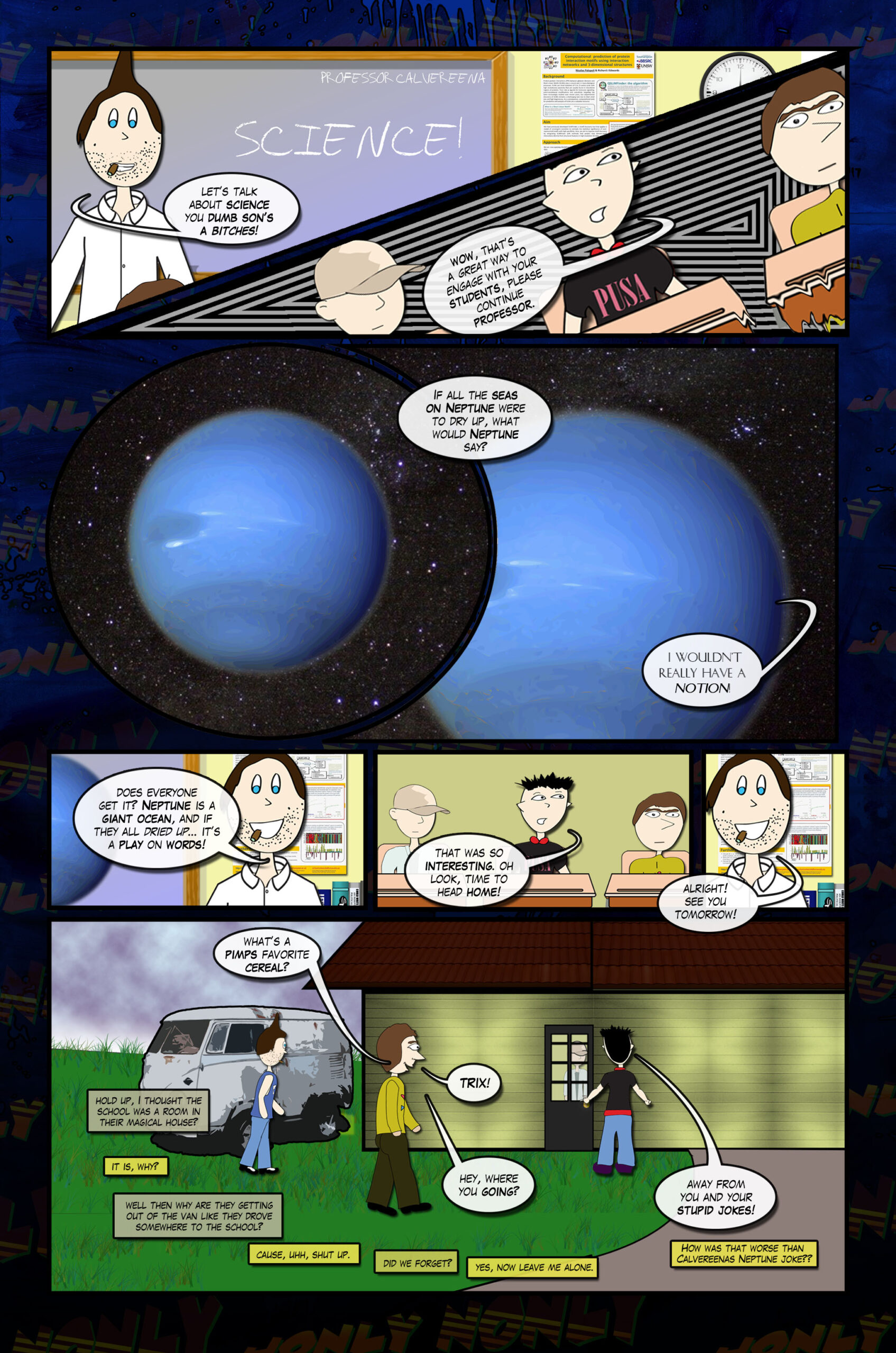 Jonly Nonly #7 Back to School Page Eight - A Notion