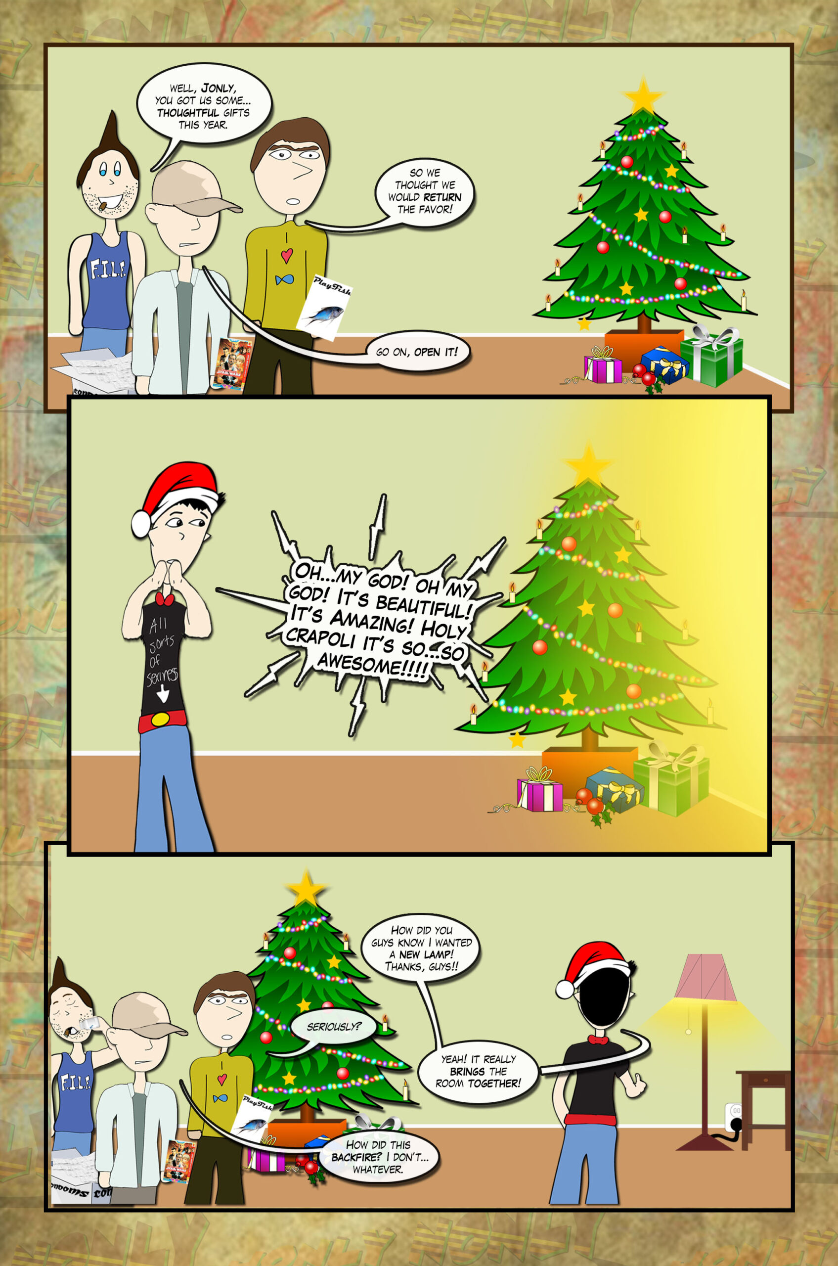 Jonly Nonly #6 page 10 - That's a nice lamp