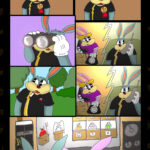 Furry Animal Magic Bunnies have a good time and watch Hollywood Squares