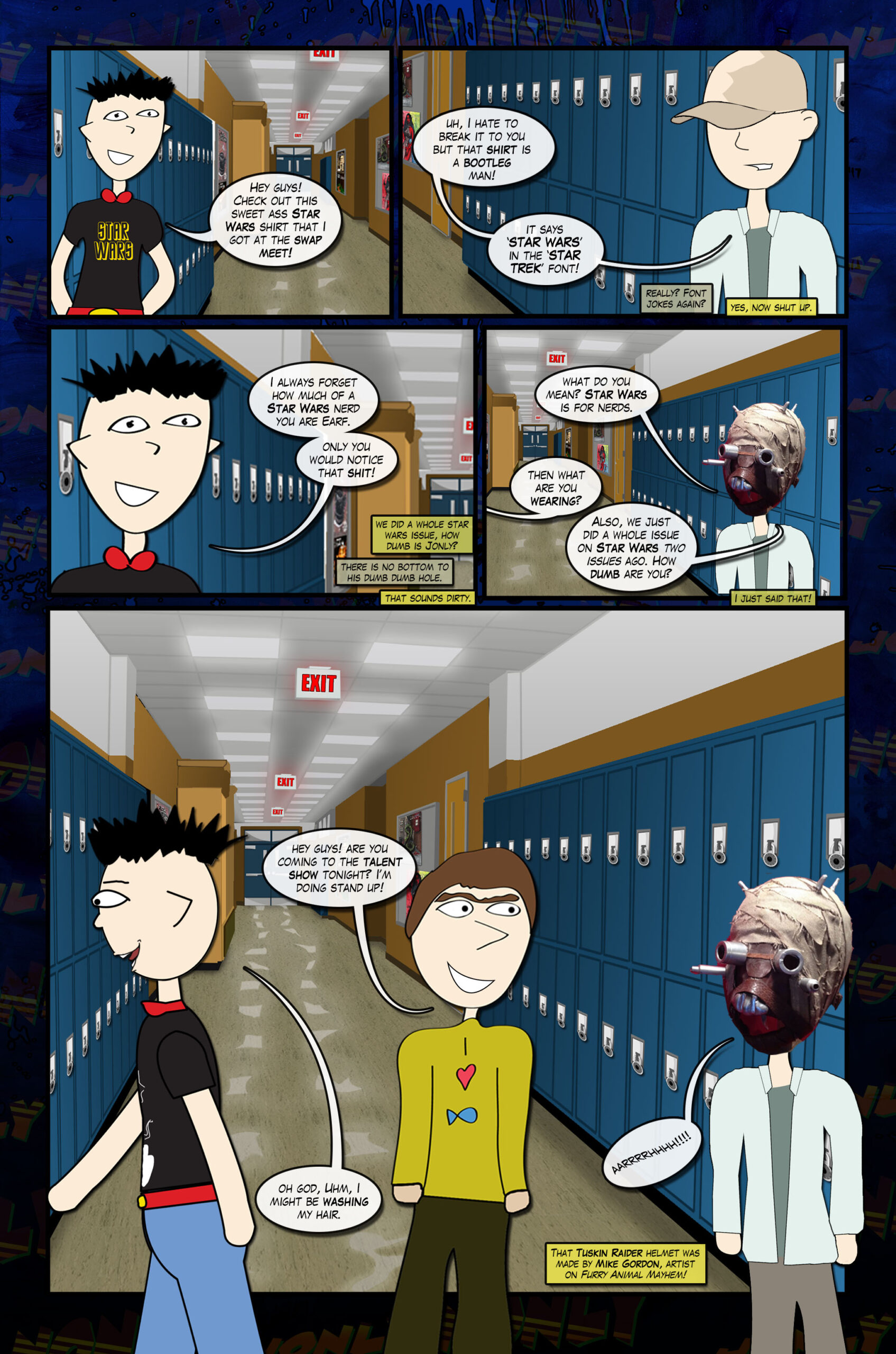 Jonly Nonly #7 Back to School Page Sixteen - Star Wars Nerd