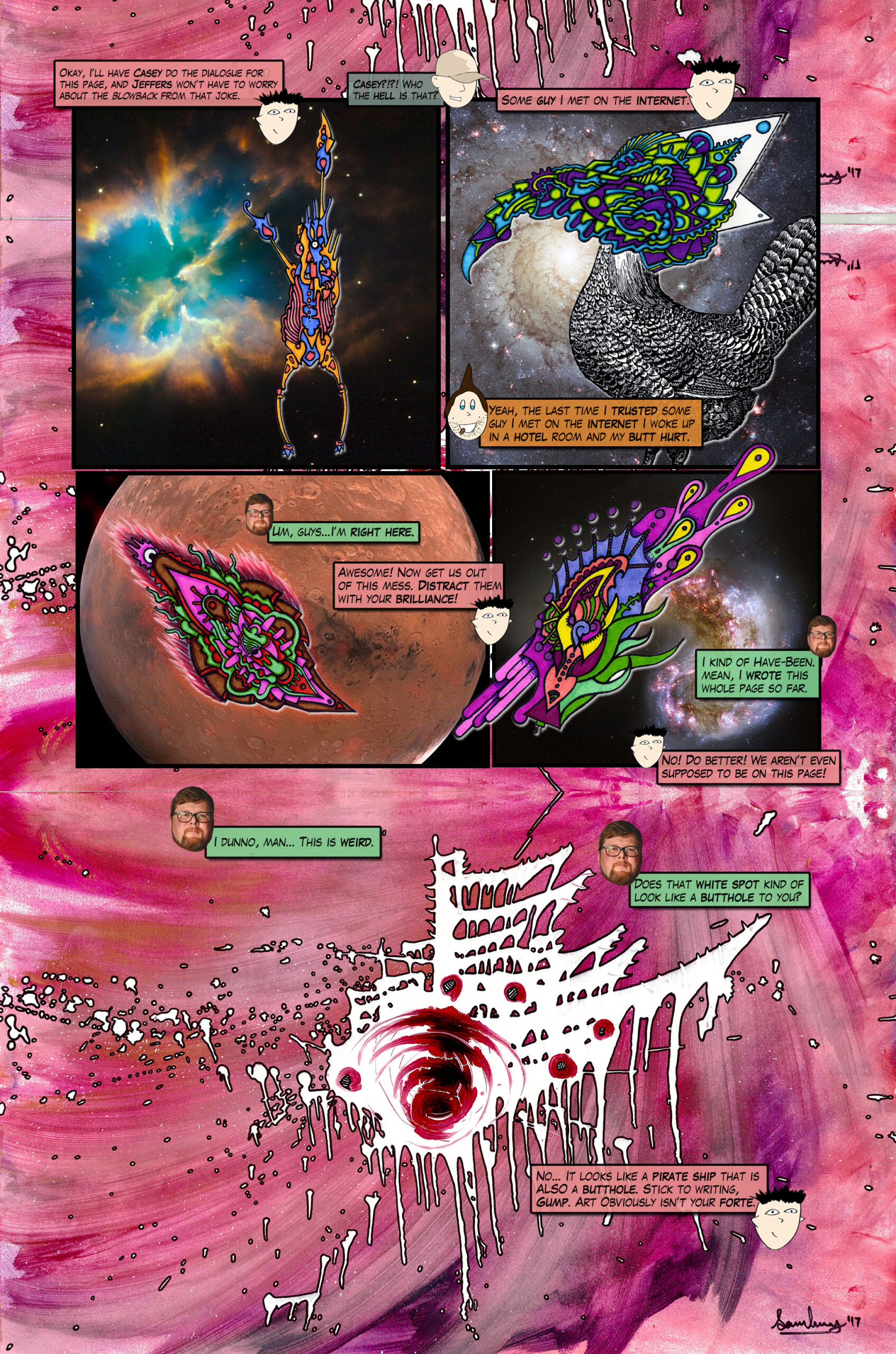 Jonly Nonly #7 Back to School Page Twenty - SmasArtMess and some random shit