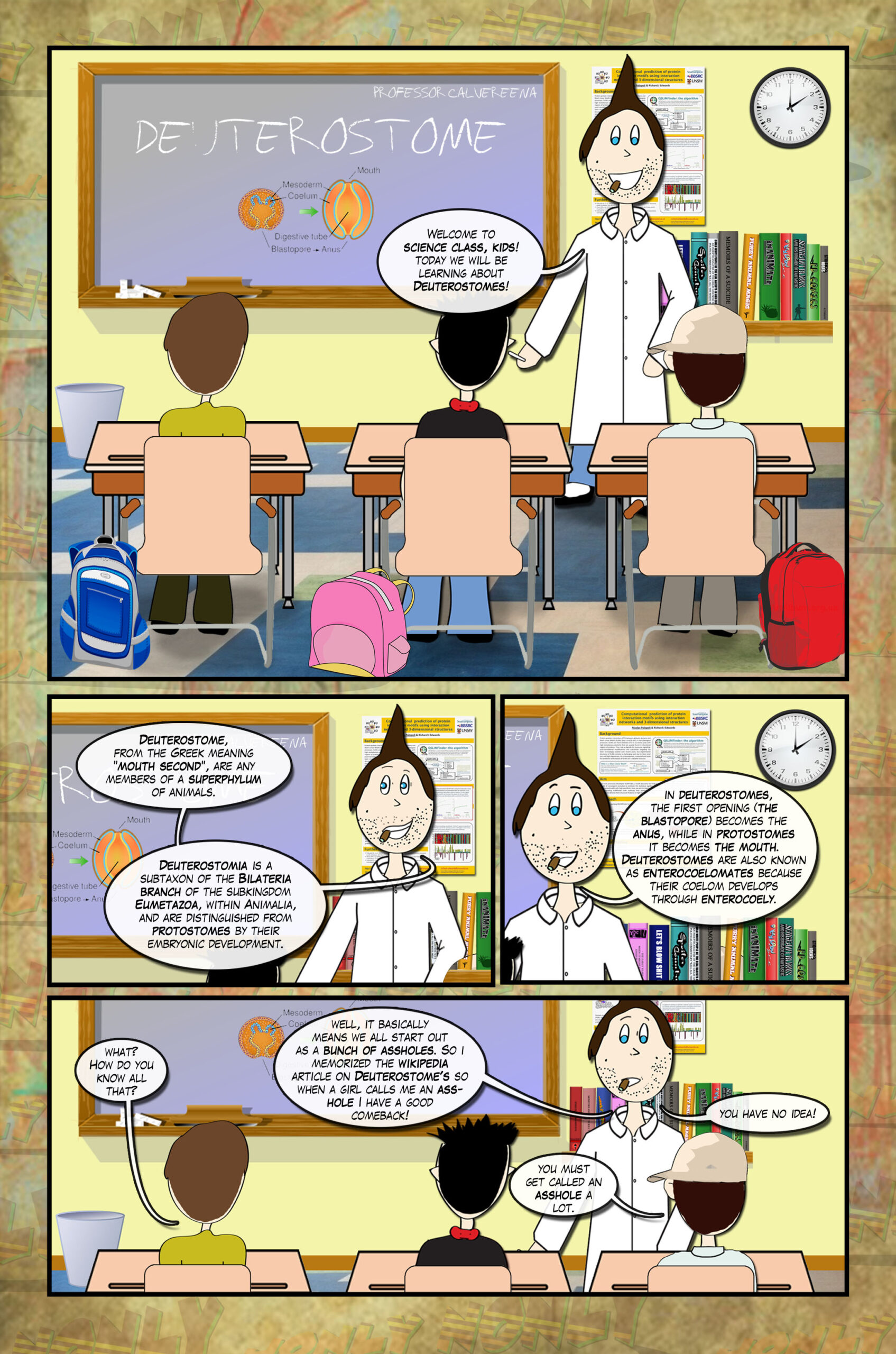 Jonly Nonly #6 Page Twenty One - Let's Learn about Double Butt Holes