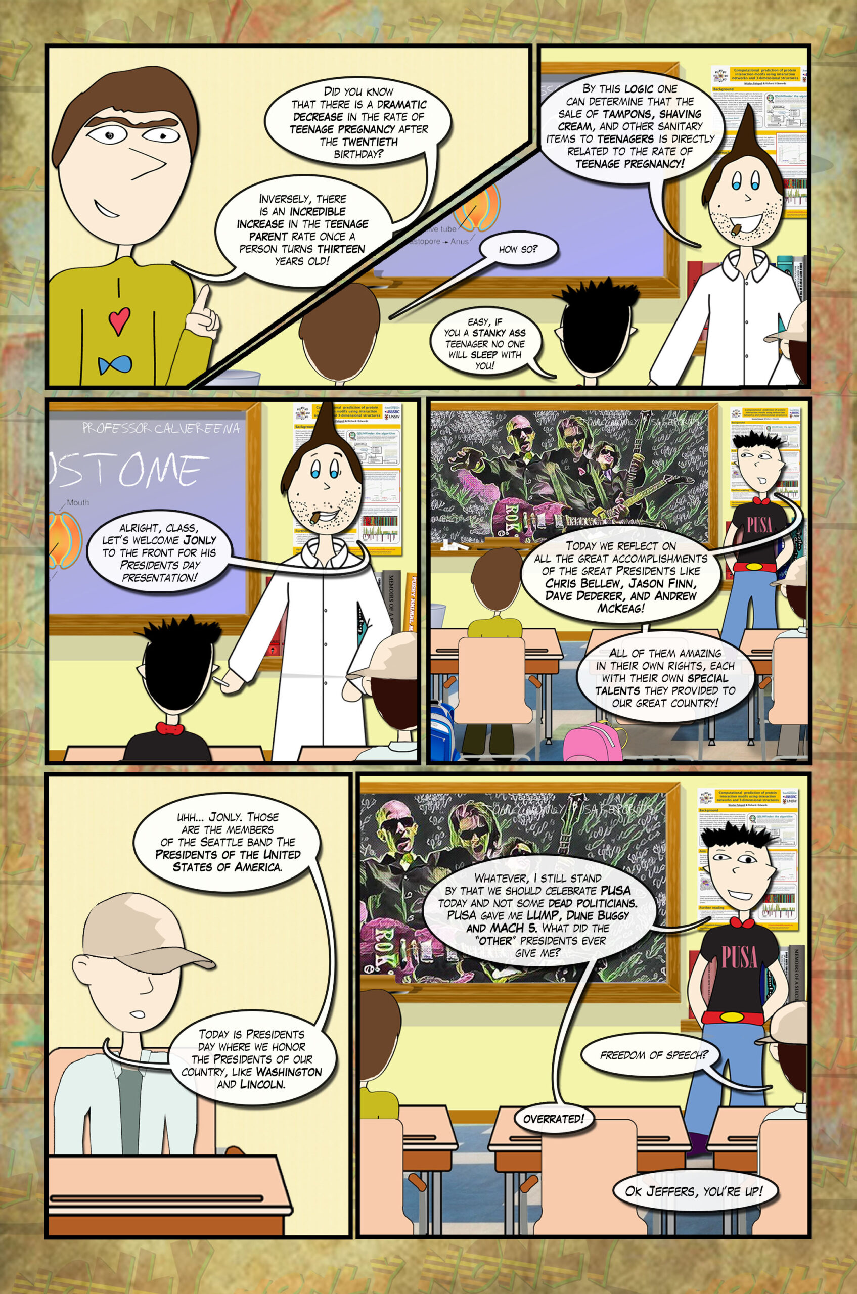 Jonly Nonly #6 Page Twenty Two - PUSA Day Presentation