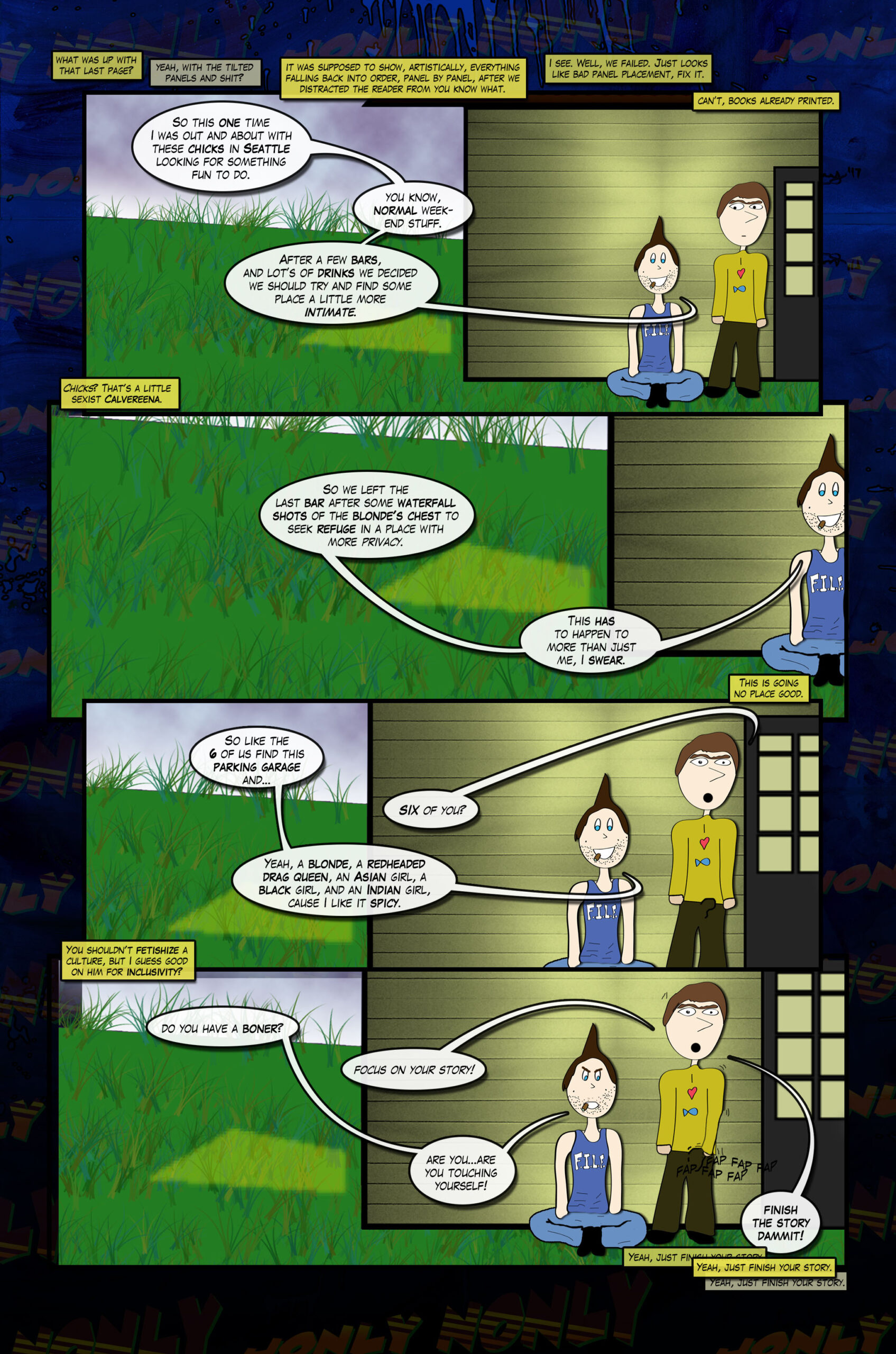 Jonly Nonly #7 Back to School Page Twenty Two - Calvernee's Sexy Story