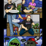 Godzilla and Cthulhu rap battle part two. Ends up a guy playing with toys
