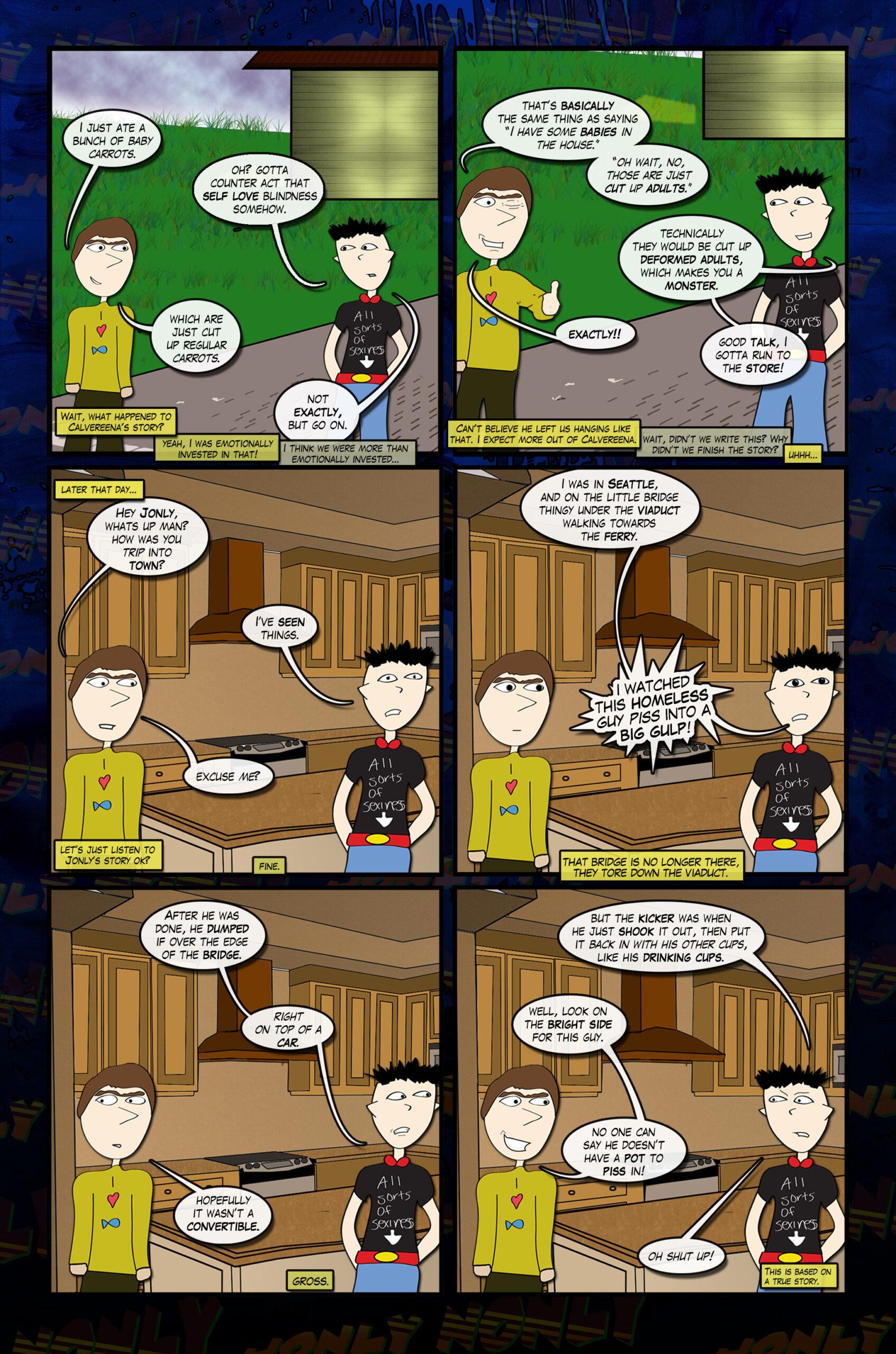 Jonly Nonly #7 Back to School Page Twenty Three - Jeffers got more dumb jokes