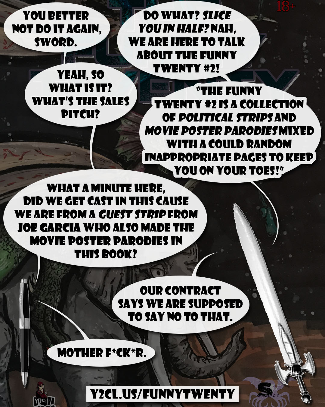 Pen and Sword created by the great Joseph Garcia.