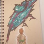 Galaxy Rip by J Horsley III original art