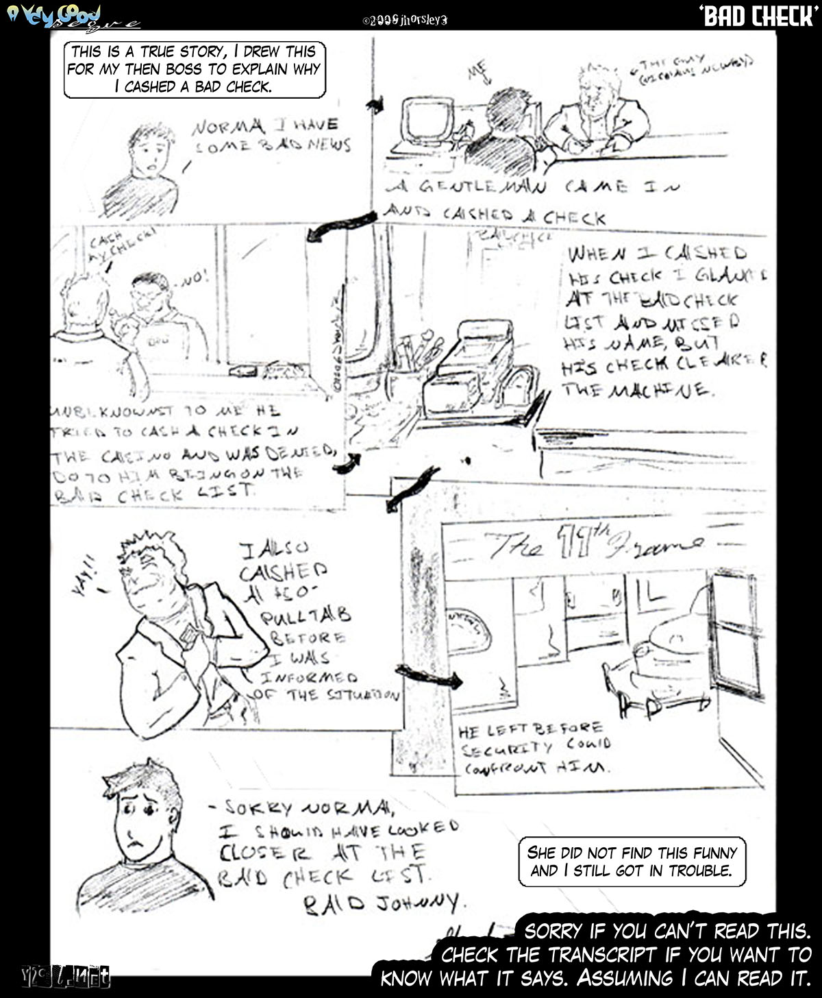 I lost the drawing so I can’t rescan it…