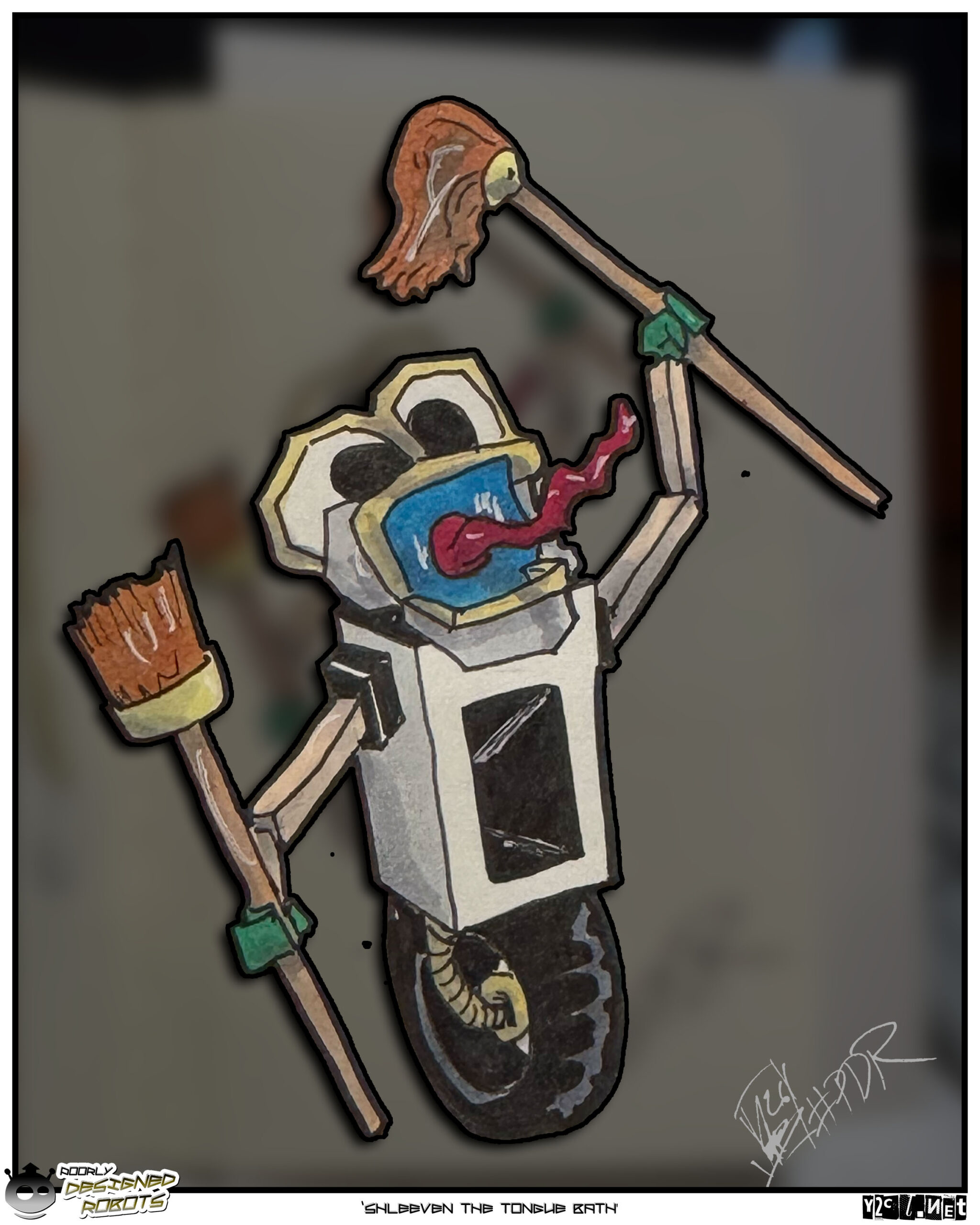 They like baths…with tongue. Don’t judge.