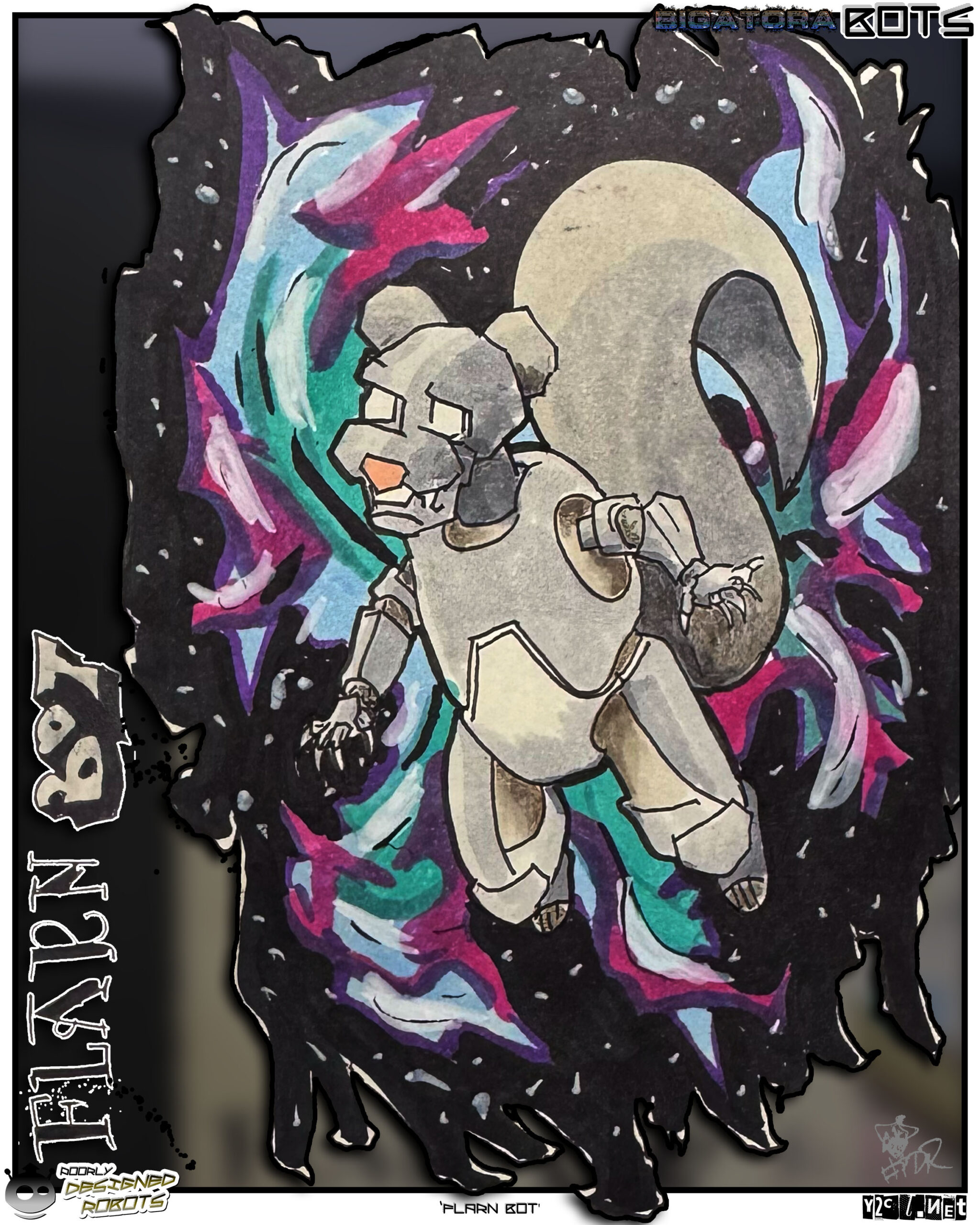 Flarn is a robot now? Who’d of thunk!