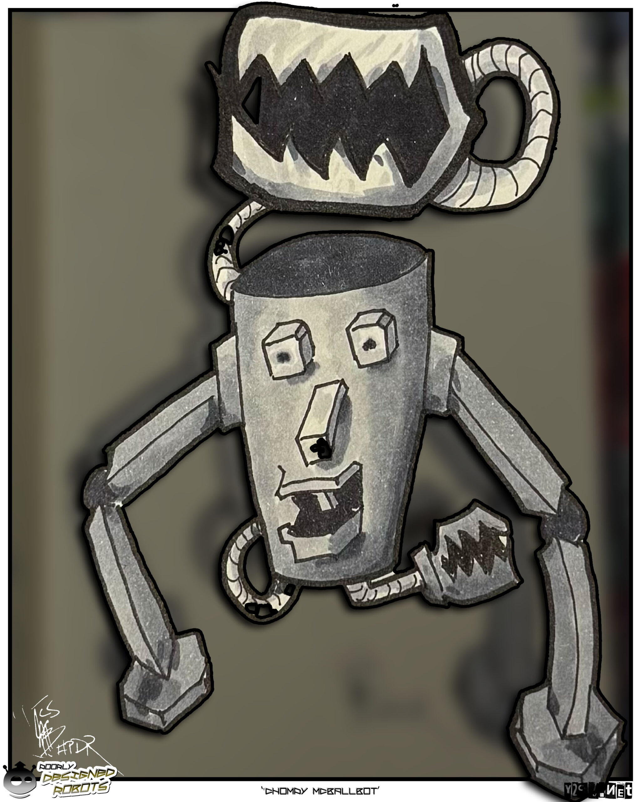 I just realized…is his penis a chomper?