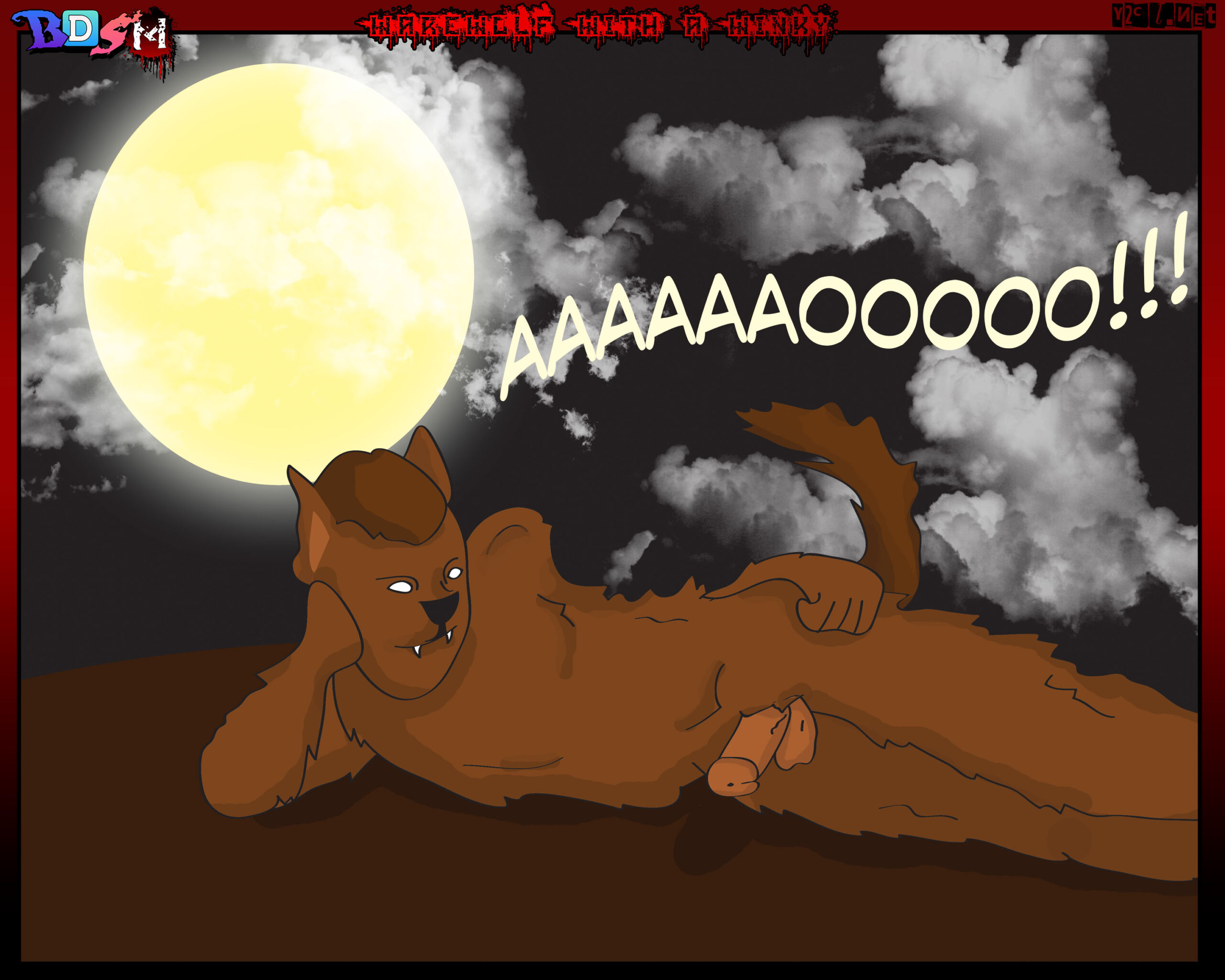 Drawn in 2009 on livestream. This is what happened. Yes it was that big, yes he was…uhh…and yes he..uhhh