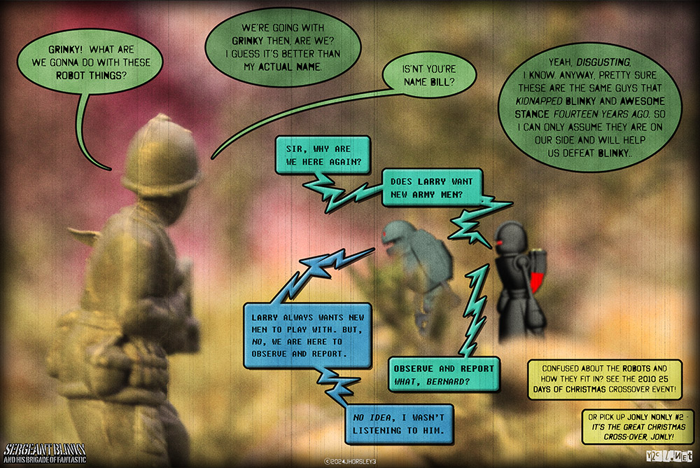 I think Bernard might be the dumbest hench-robot ever. He’s perfect for Larry.