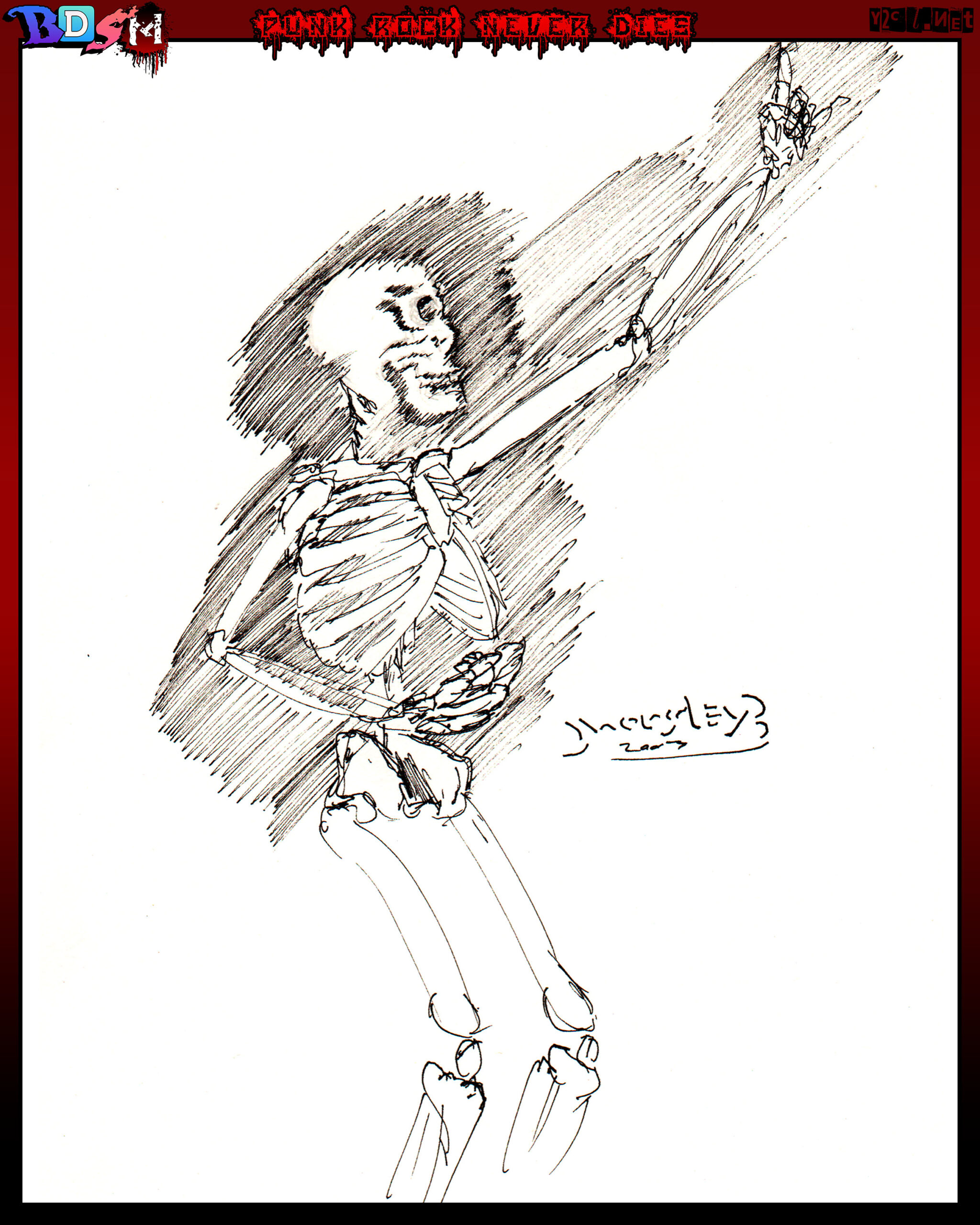 I don’t think this is an accurate skeleton, but in 2003 I didn’t care. I still don’t.