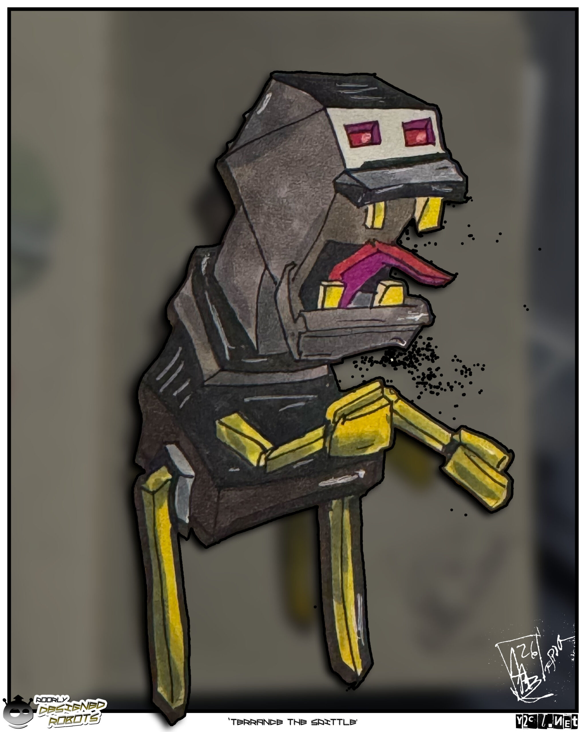 He’s got a lot to say, but you’re gonna need a shower afterwards.