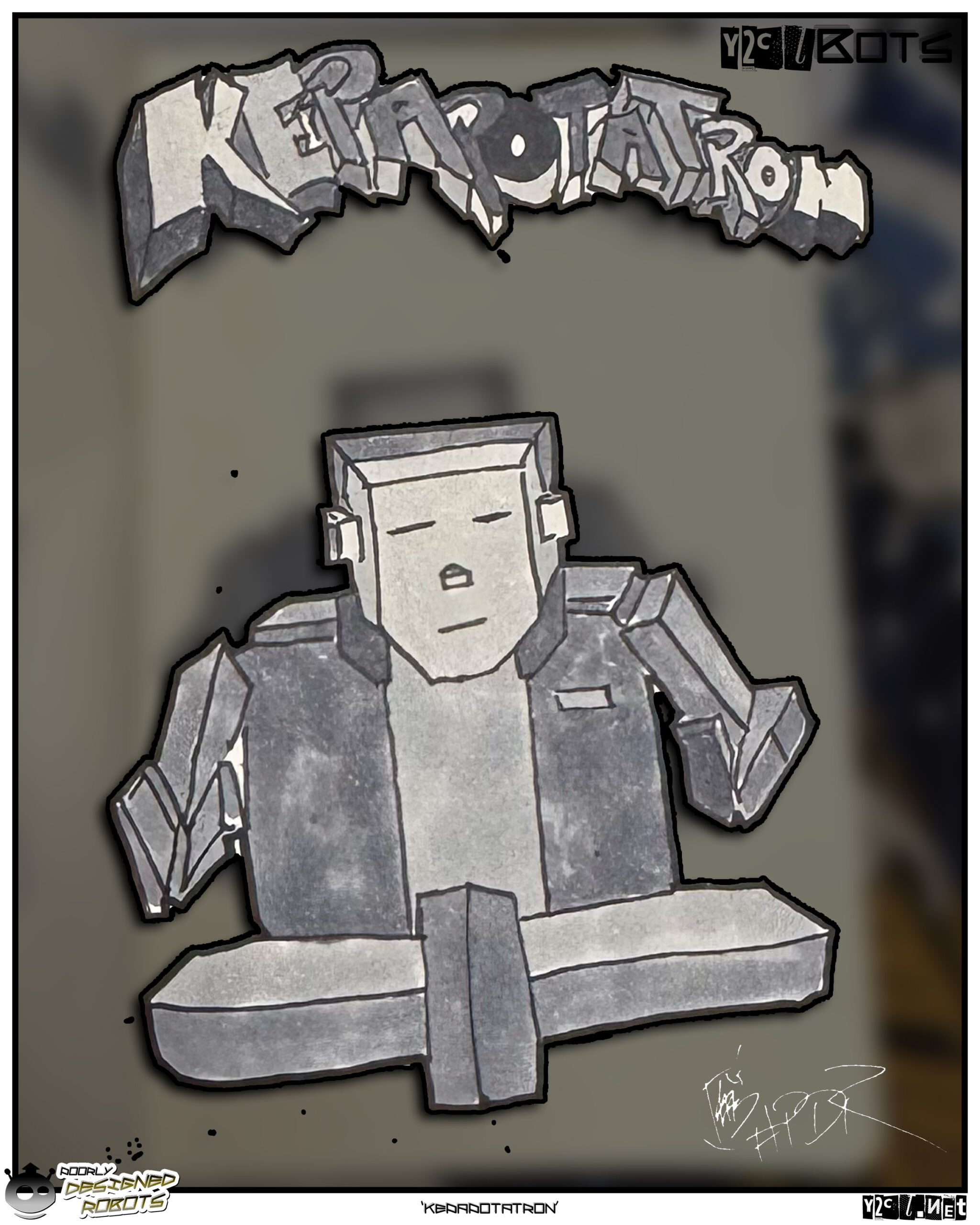 Kepa was already half a robot, now he is all a robot.