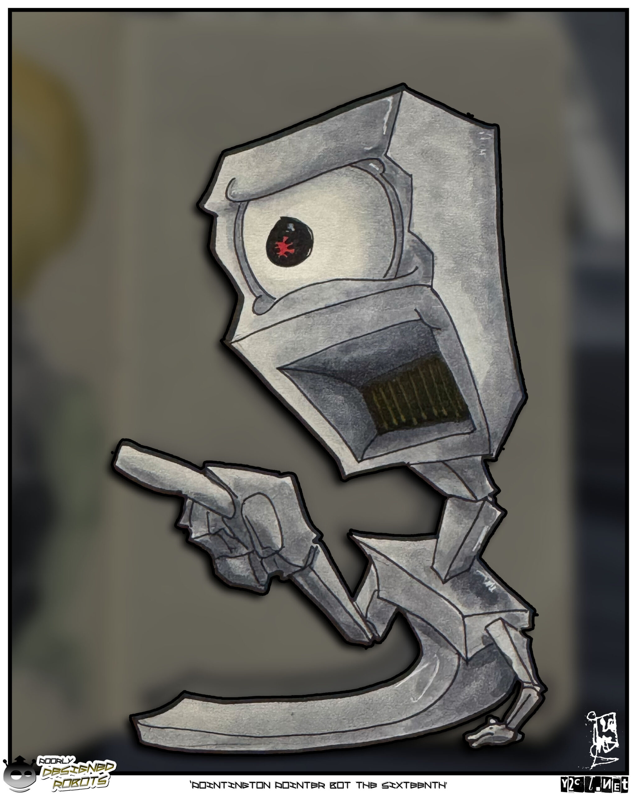 16th in a long line of bots that point at things.
