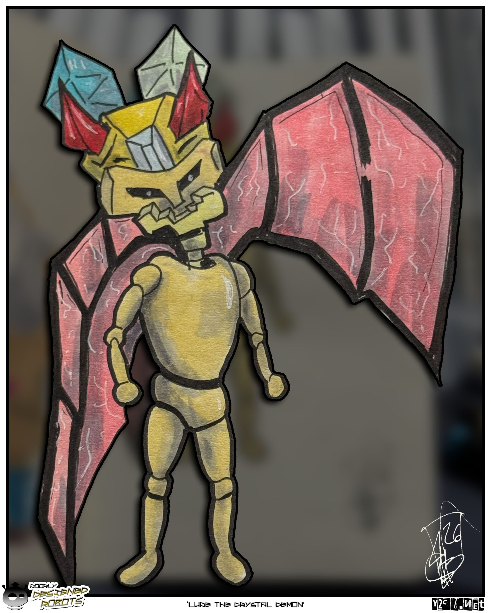 He&rsquo;s a demon robot, ok? I know he should probably be part of BDSM as well..In fact I&rsquo;ll post him there too! for funsies!!