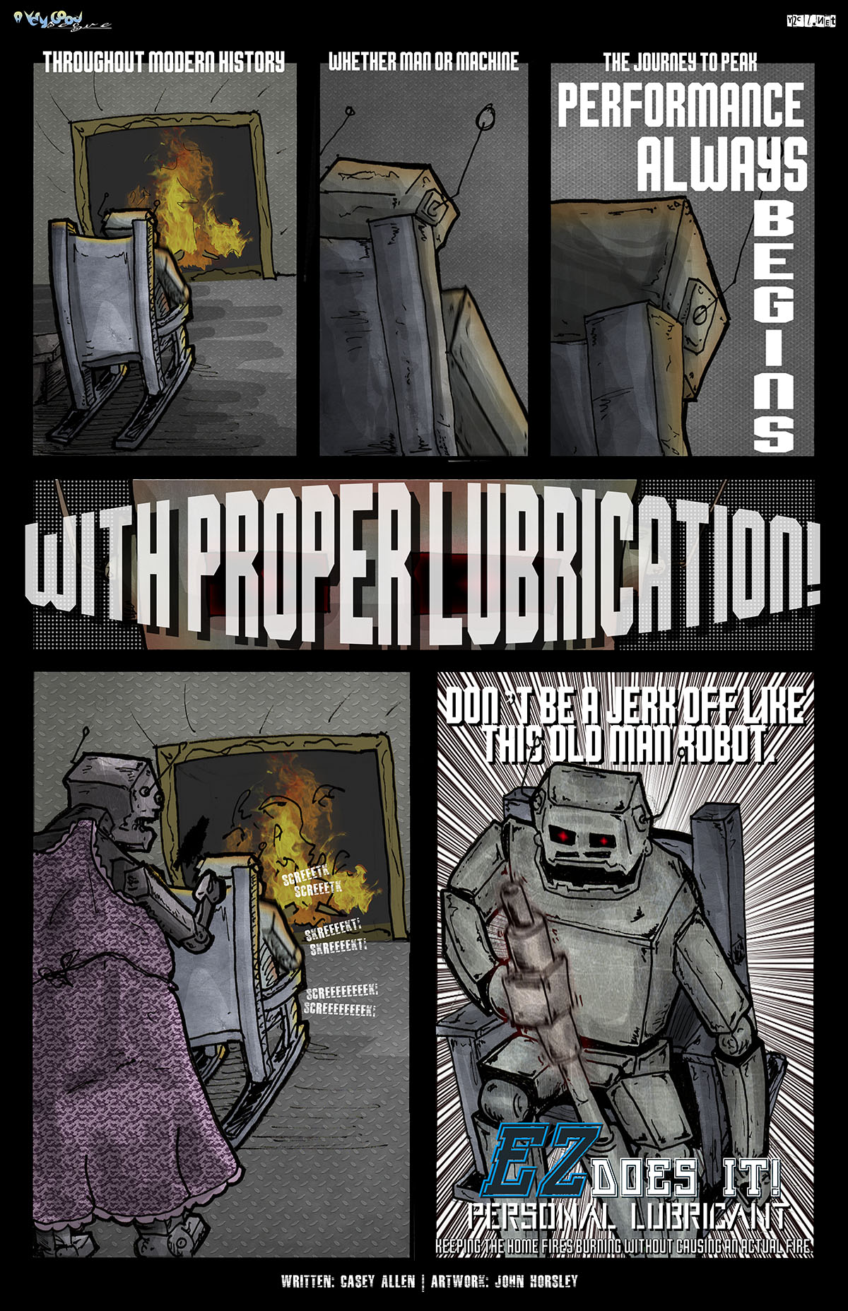 For the Comic Jam written by Casey T. Allen.