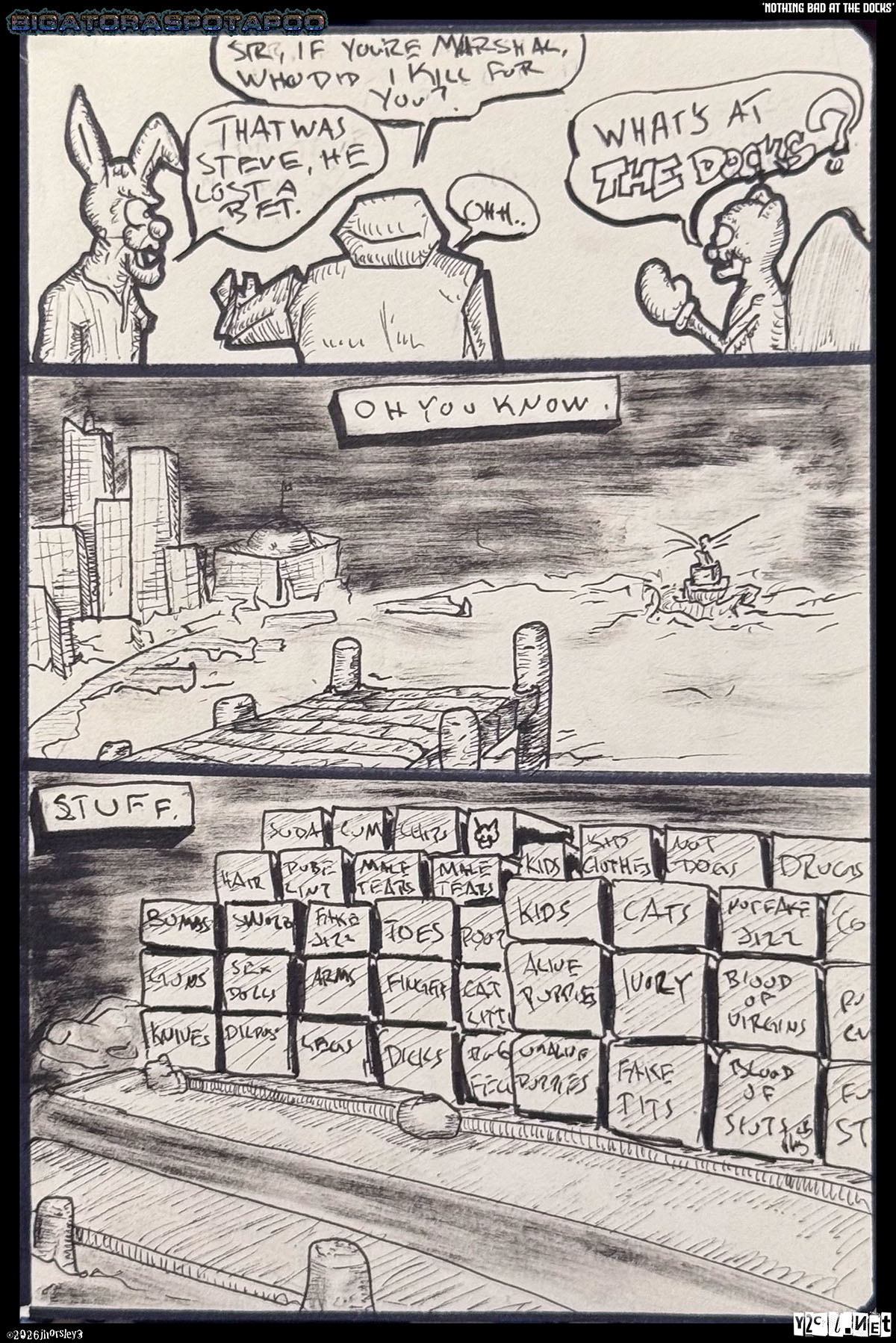 I wouldn&rsquo;t read all those container names, might make you sick.