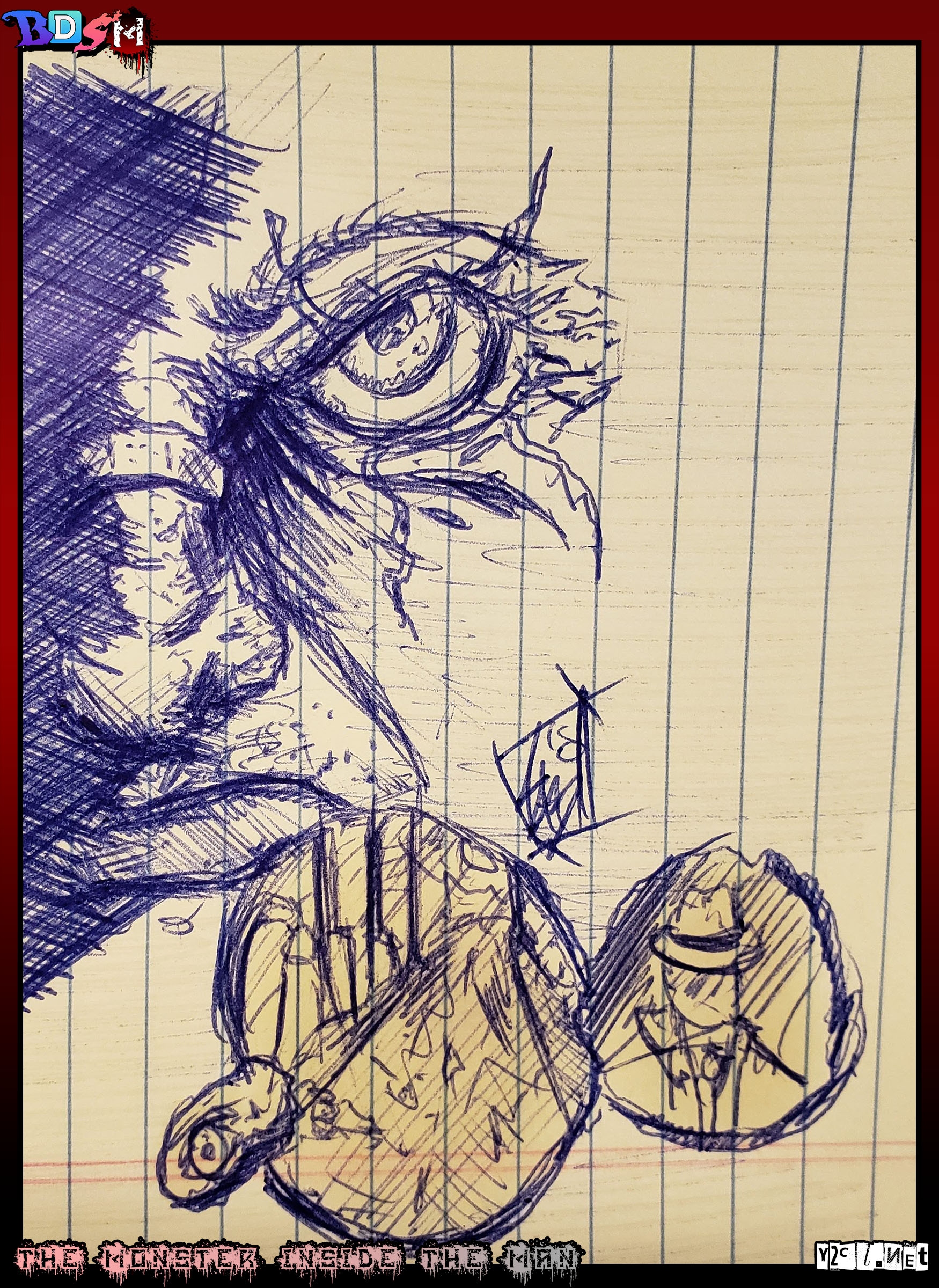 When I was starting work on Eynes I drew a lot of monsters&hellip;wait, I always do that. Anyway, this was for Camelot&rsquo;s Gift.