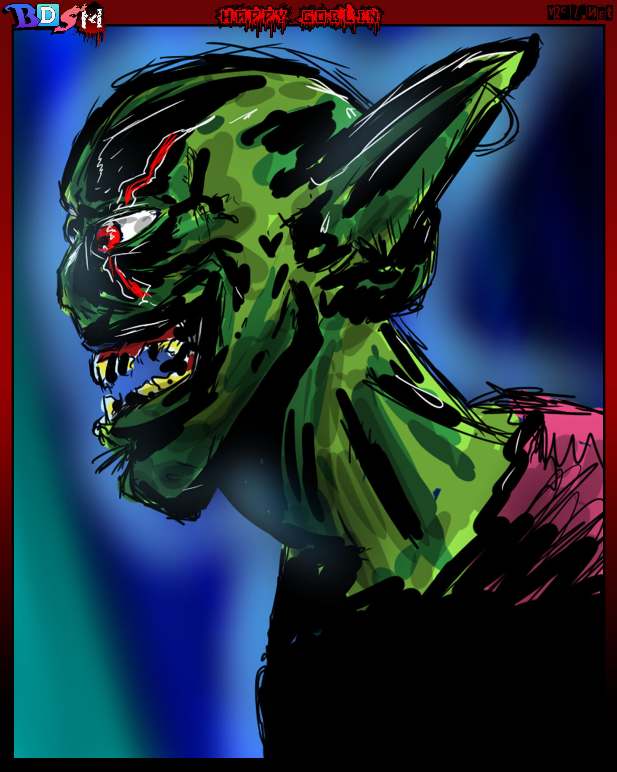 In late 2016 early 2017 I got a Surface Book Pro and Clip Studio Paint. This was one of the first things I drew on it.