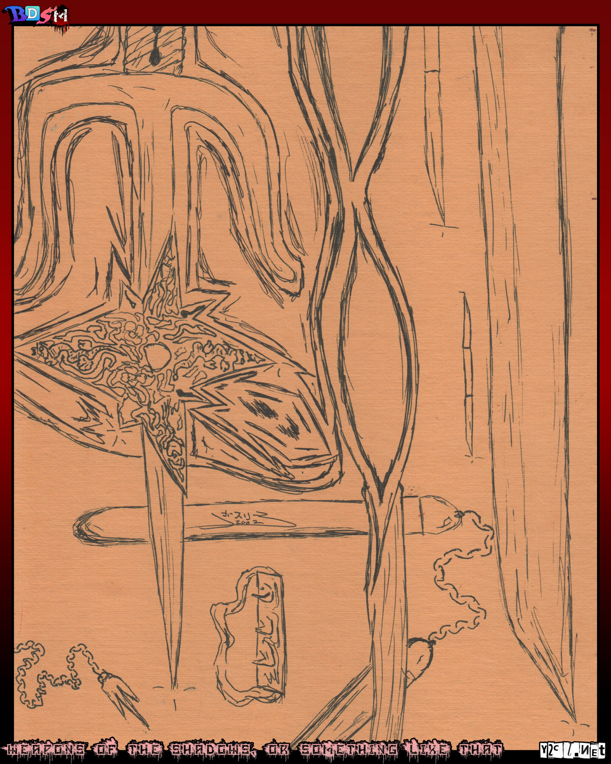 More notebook sketched from college.