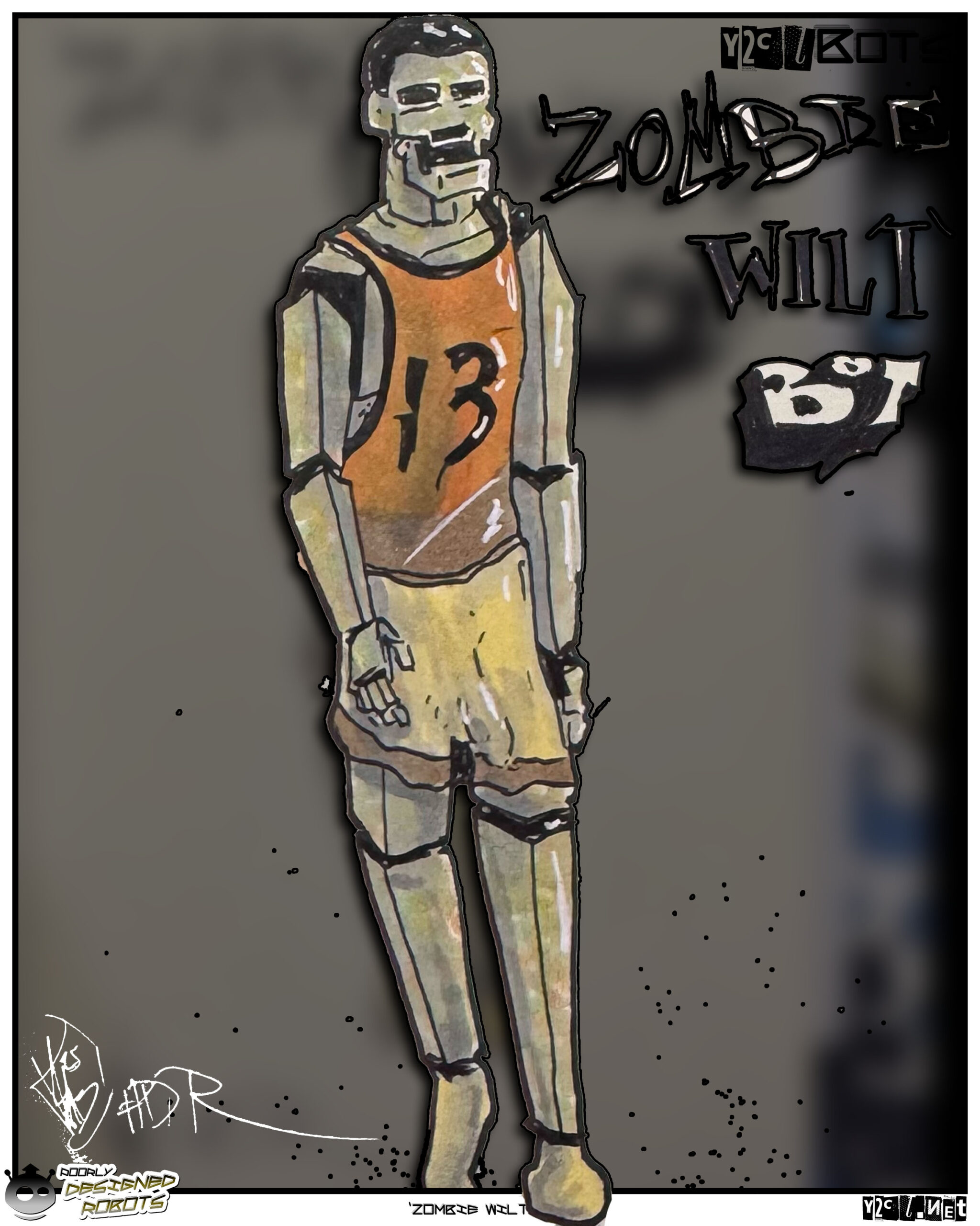 Wilt the stilt..he was a character in z2c so here he is. NJ Loved him
