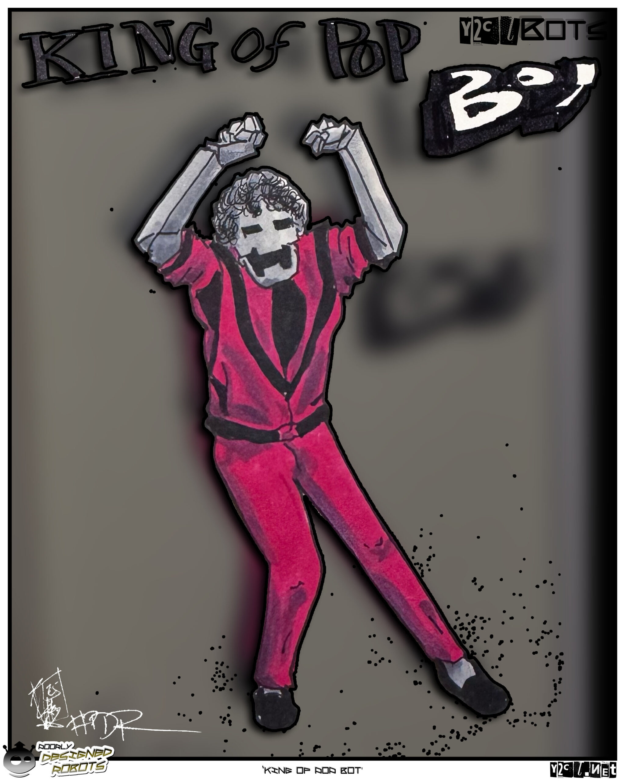 He does thriller at the speed of robot.