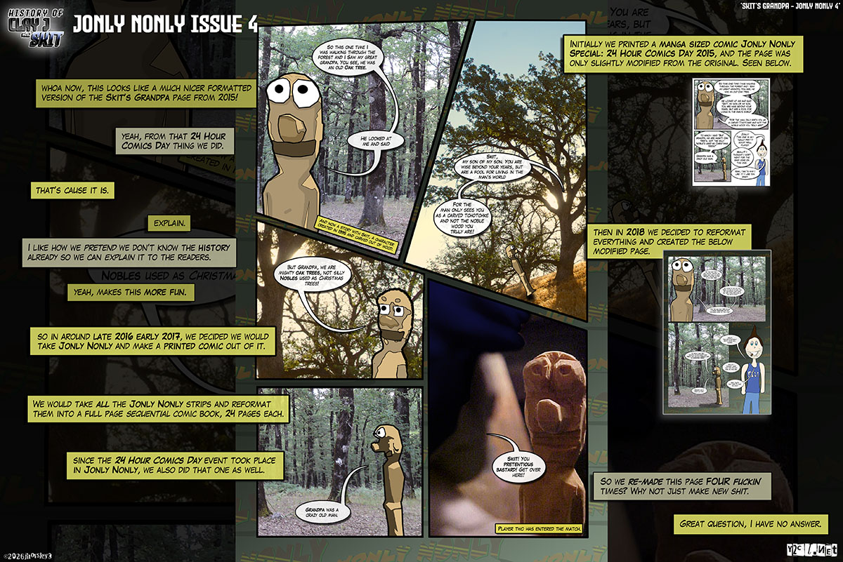 Do I need to write anything here? Read the strip.