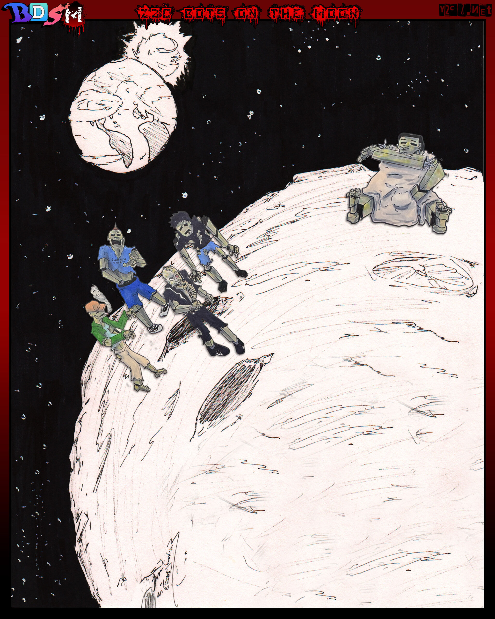 z2c Bots on the Moon