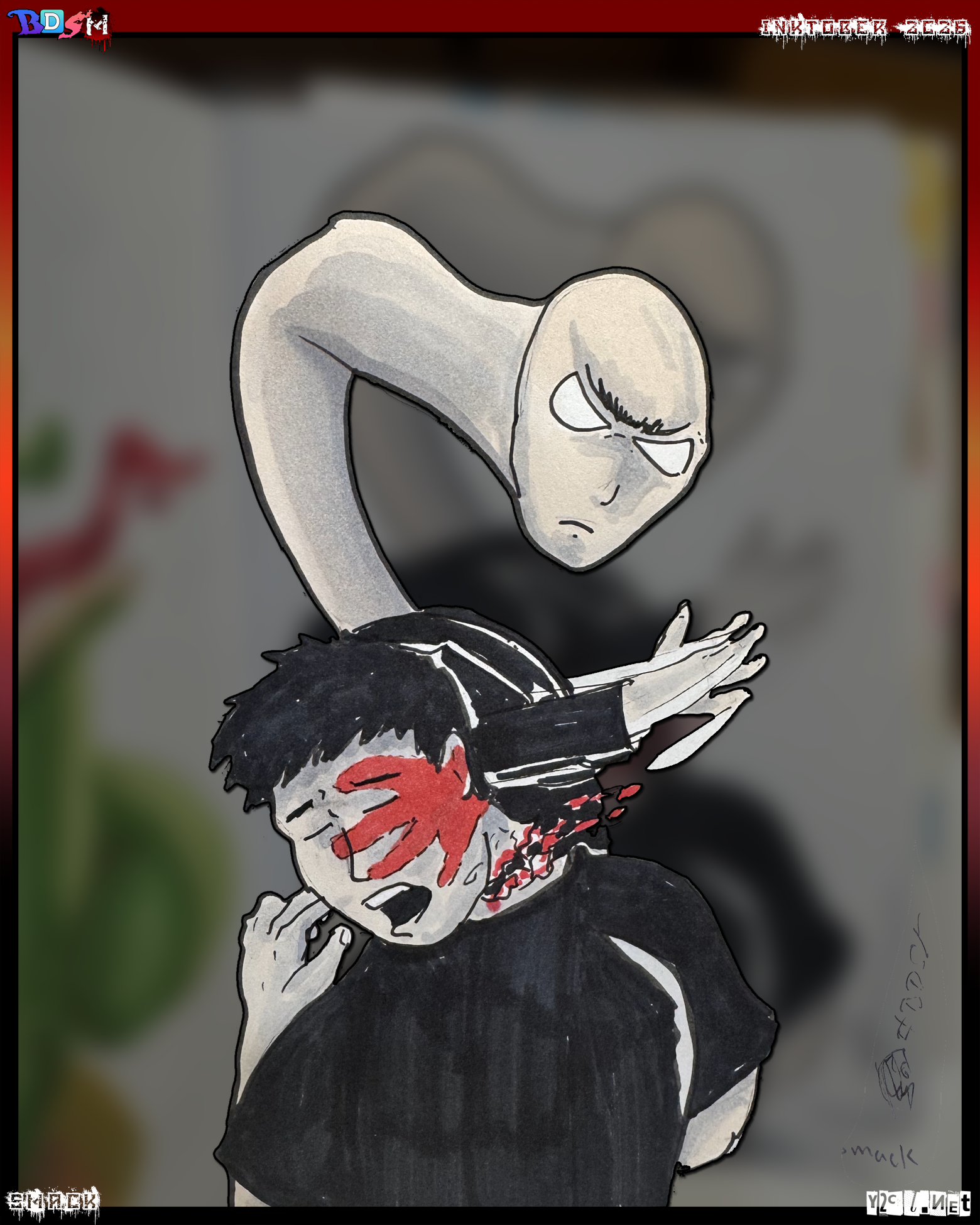 Inktober 2026 - Smack